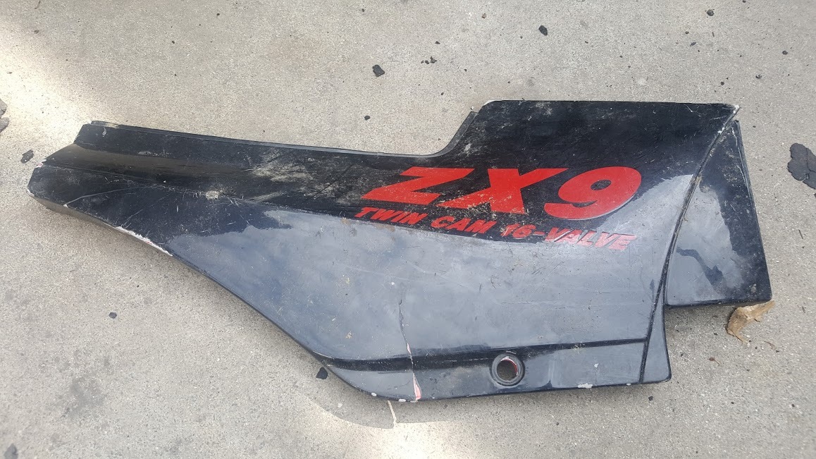 1985 Kawasaki zx900 #5 right side cover panel | eBay