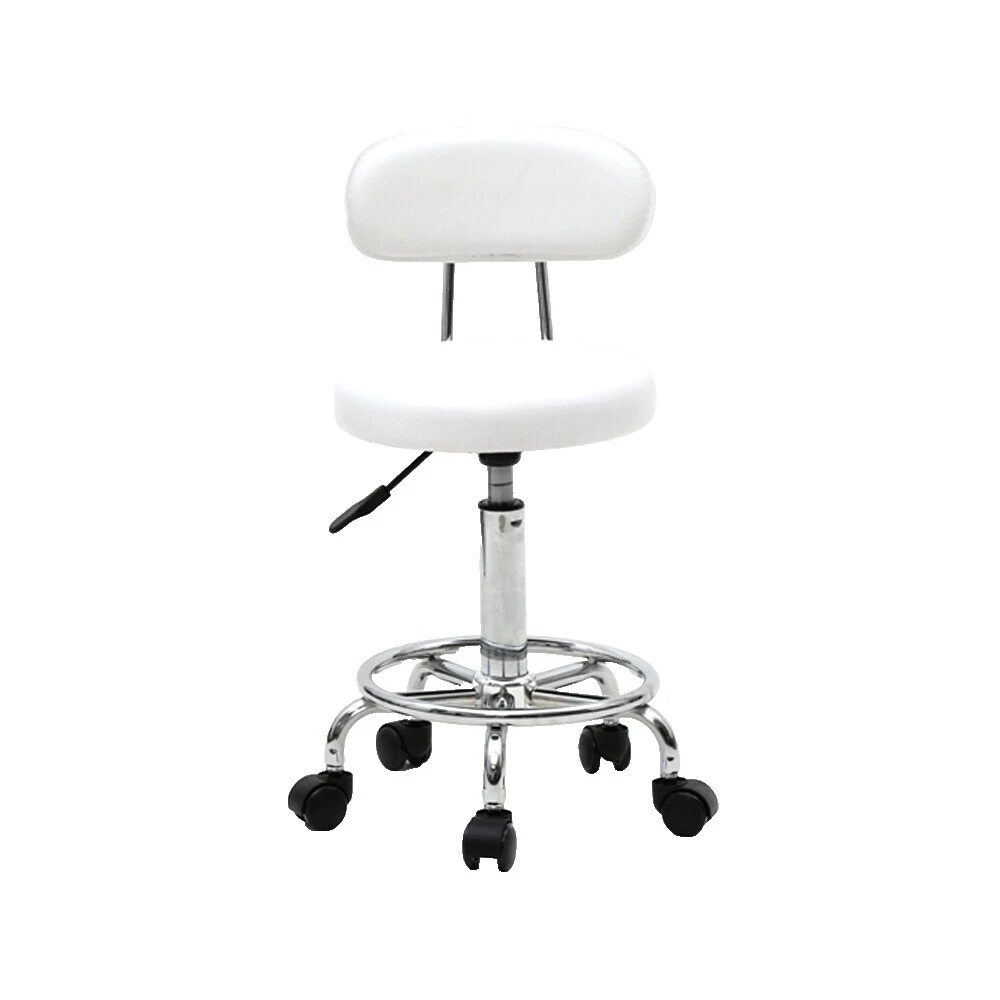 White Iron Frame Bar Stools & Stools