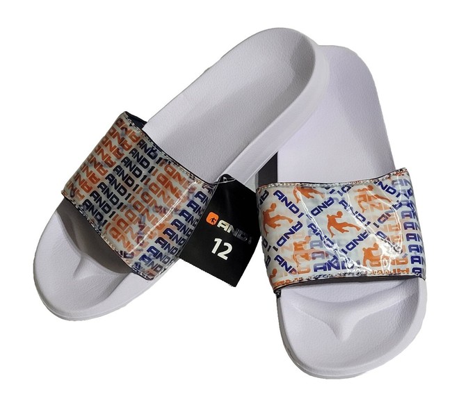 AND1 Men's Crossover Slide Sandals