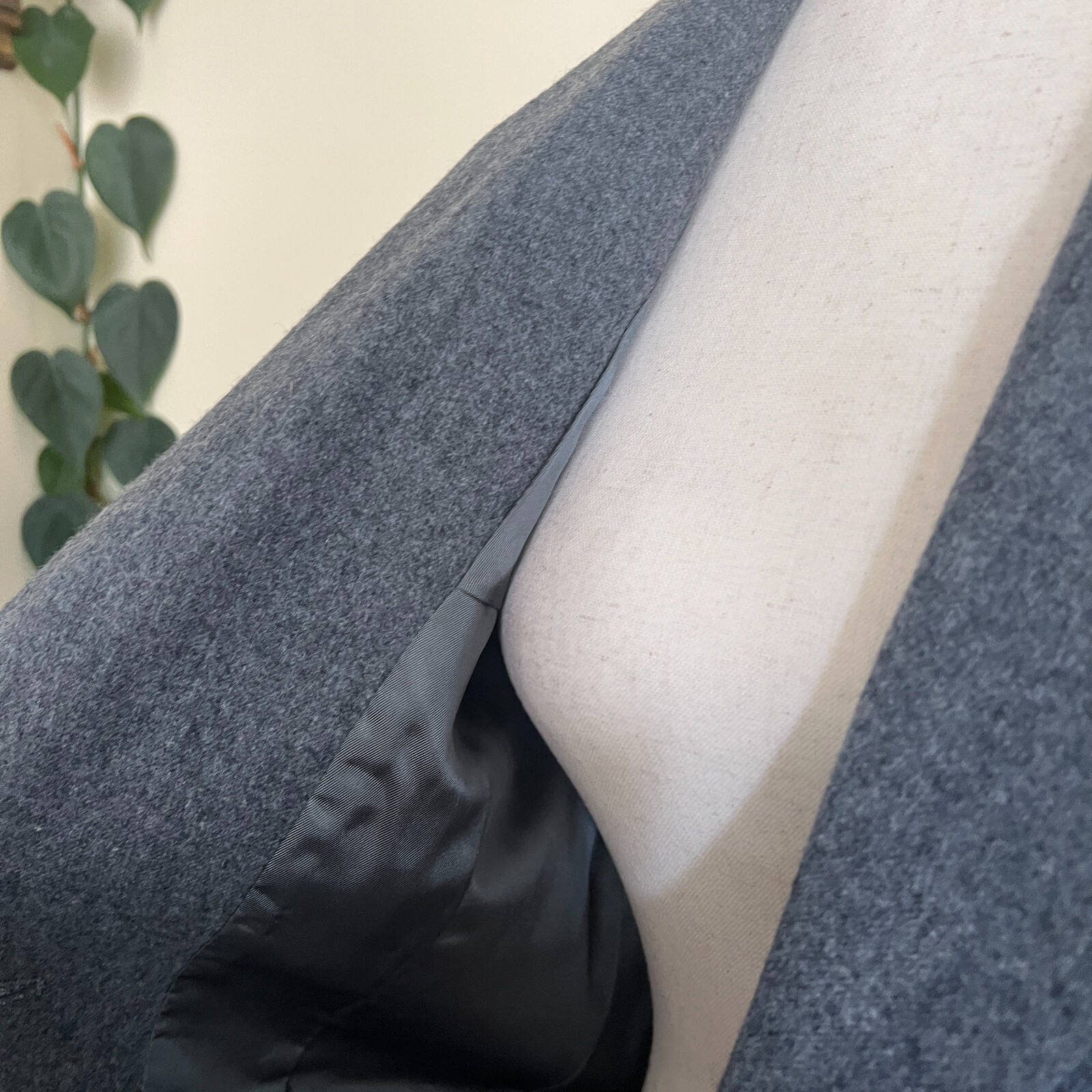 Pendleton Petite Vintage Gray Wool Blazer sz 8 10… - image 7