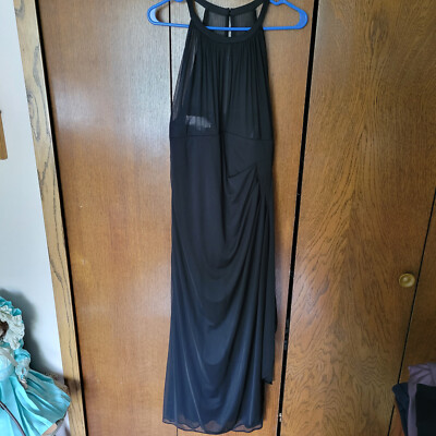 david's bridal black dress Black Indo Western Dress for Women main image 0