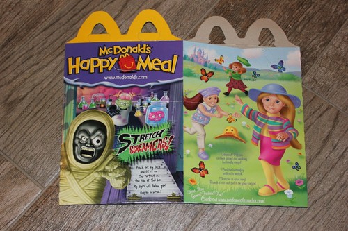 2 Pcs. McDonald's Happy Meal Boxes Madame Alexander Doll & Stretch Streamers! VG - Picture 4 of 5