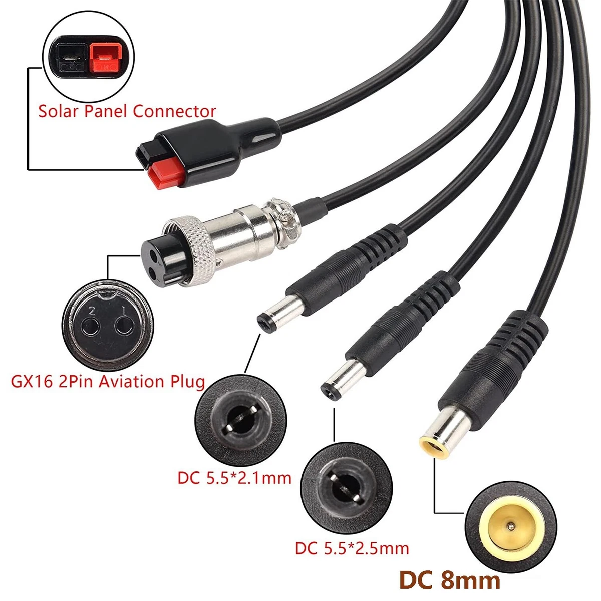 Sunclix Y Plug + Socket Adapter Connecteur Câble solaire Distributeur