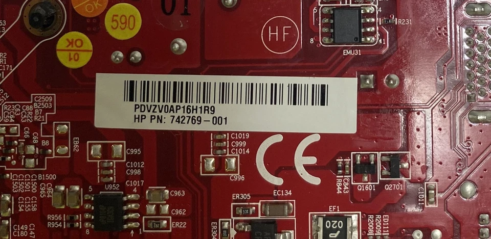 1GB HP 742769-001 Radeon R5 235 DDR3 DVI / HDMI PCI-e Graphics Video Card GPU - Image 4 of 4