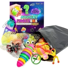 FIDGET BOX 29 SURPRISES INSIDE Series 3 pop stress kids Toy Gift Set - US Seller