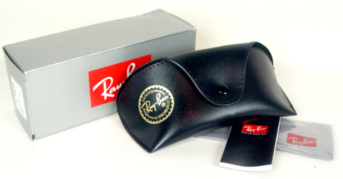 NEW Ray Ban Chrome & Black frame w G15 Green Lens Sunglass RB3519 004/71 - Picture 13 of 13