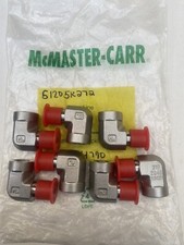 (YC14) Lot of (7) 51205K272 Parker Fitting 1/4" NPTF Female x NPTF Male 316ss