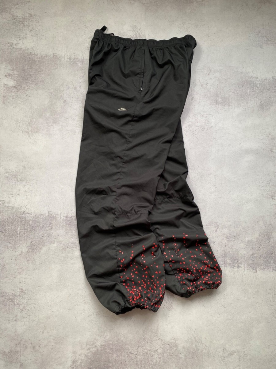 Vintage Nike TN Nylon Track Sweatpants Baggy Drill Joggers