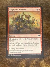 Empty the Warrens 118/261 Dominaria Remastered MTG Magic the Gathering L3336*