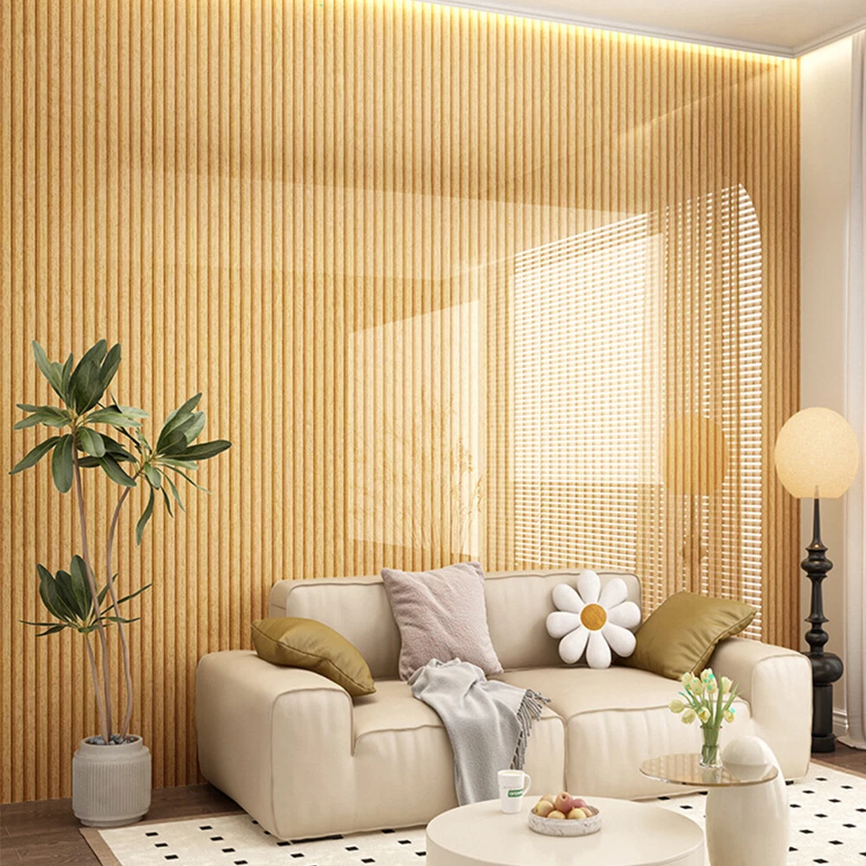1-100PCS 3D self-adhesive wood grain grille panel wall stick wallpaper 30 * 60cm - image 2 of 4