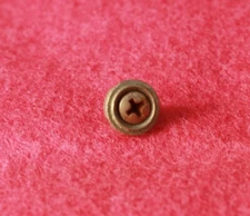 Aged Round String Tree Retainer Guide For 50s Stratocaster V1 - Nickel