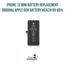 iPhone 12 Mini Battery Replacement Original Apple OEM Battery Health 80-85