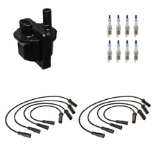 Denso Ignition Coil Wires 8 Bosch Iridium Spark Plugs Kit For C3500 K2500 7.4 V8