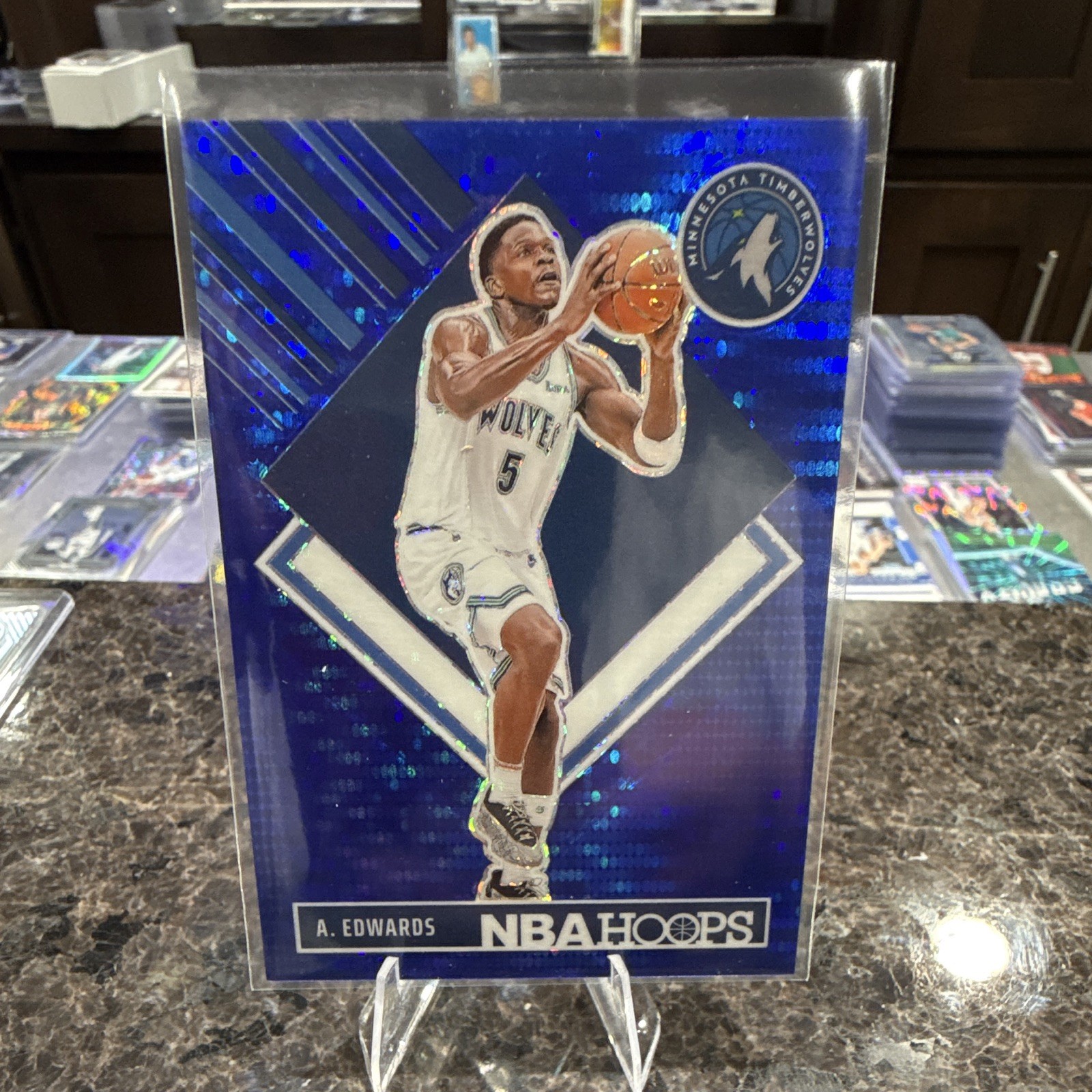 Panini 2024-25 NBA Hoops Hoops Tribute Anthony Edwards #286 Timberwolves