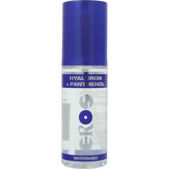 Lubrifiant base d'eau EROS formule hyaluron panthénol 100 ml apaise la sécheresse intime