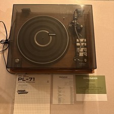 Pioneer PL-71 Turntable Original Owner Tested Working
