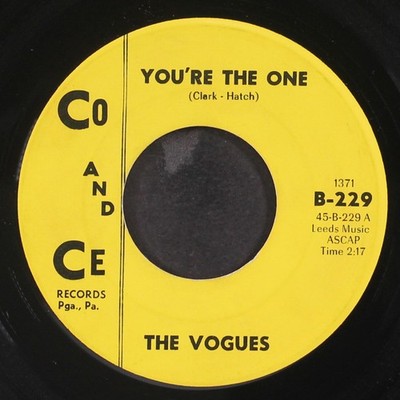 VOGUES: you're the one / some words CO & CE 7'' Single 45 RPM