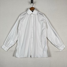 Polo Ralph Lauren Women’s Size 6 White Cotton Poplin Long Bell Sleeve Cuff Shirt