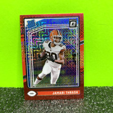 2024 Panini Donruss Optic Football #241 (Red Mojo) JAMARI THRASH RC BROWNS