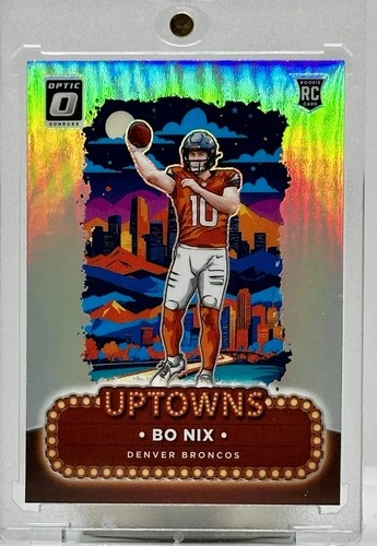 2024 Panini Donruss Optic Uptowns Bo Nix #3 (RC)