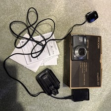 Ricoh Digital Camera Caplio R7 8.2MP Black With Battery UNTESTED