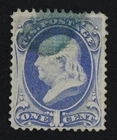 CKStamps: US Stamps Collection Scott#134 1c Franklin Used