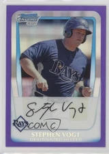 2011 Bowman Chrome Prospects Purple Refractor /700 Stephen Vogt #BCP8