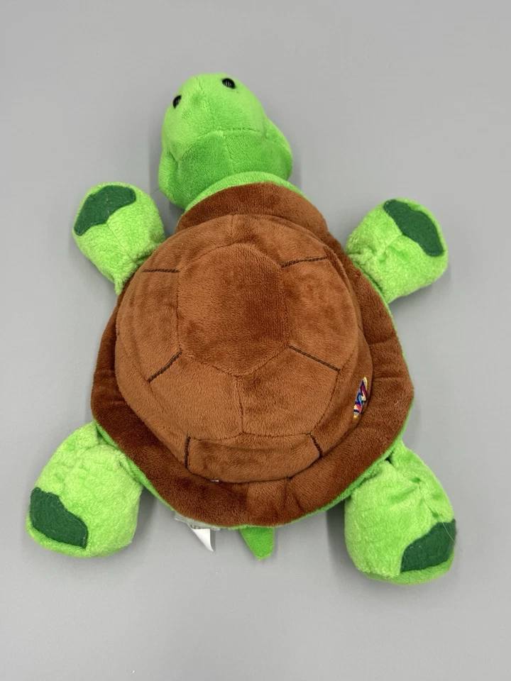Ganz Webkinz Green/Brown Turtle Plush HM150 Stuffed Animal NO CODE 10” - Image 4 of 4