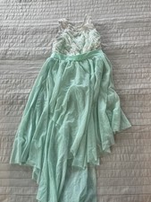 Light Green Lyrical Dance Costume Girls