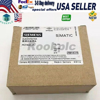 New Siemens Profibus DP Connector 6ES7972-0BA12-0XA0 6ES79720BA120XA0
