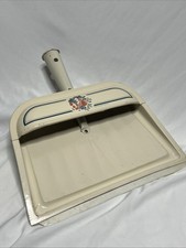Ballonoff Vintage Metal Dustpan Cream 1990 Hallmark Cards Fruit Design