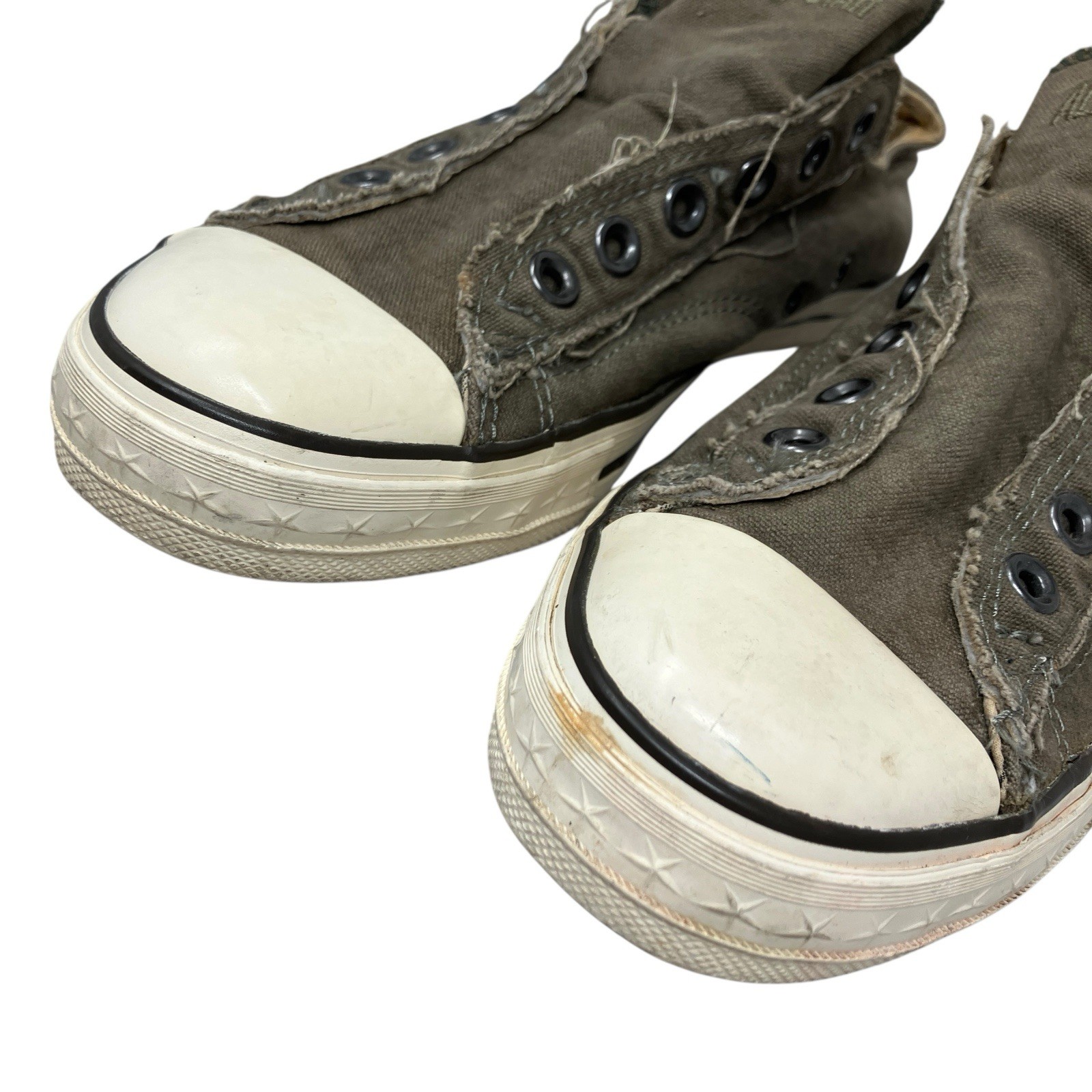 Converse x John Varvatos Sneakers Mens 6 Green Distressed All Star Low top thumbnail 7