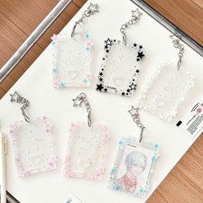 1Pcs Photocard Holder Keychains Acrylic Creative for Idol Photo Display Gift