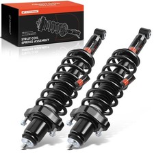 A-Premium Rear Pair Complete Strut with Coil Spring Assembly Compatible with ...