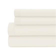 150 GSM Solid Modal Jersey Deep Pocket Bed Sheet Set, 100 Silky Modal Bed Sh...
