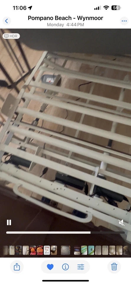 Invacare G5510 全电动医院床 + 舒适泡沫床垫 - 轻度使用 — 第 4/4 张图片