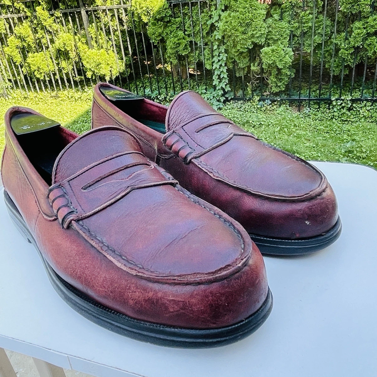 Red Wing 4972 Shoes Mens Size 10.5N Brown Leather Oxford Work Casual Comfort Red Wing Shoes Slip Resistant Solid Casual Shoes for Men for  main image 2