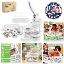 Fun and Easy 58mm Button Maker for Kids Crafts  Family Fun   Durable  Engaging