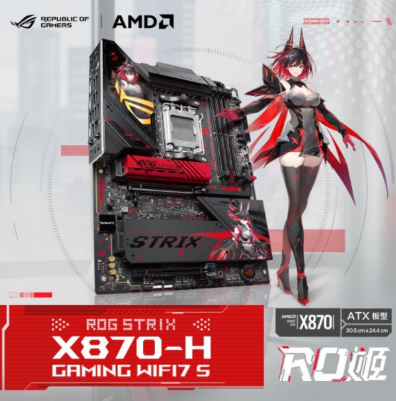 ASUS ROG STRIX X870-H GAMING WIFI7 S AM5 DDR5 ATX Motherboard,Brand New