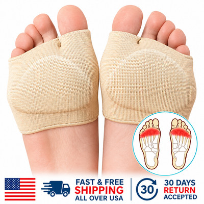 Metatarsal Pads Forefoot Socks Anti Slip Shock Absorbing Foot Protectors