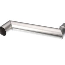 Rational 70.00.661P Exhaust Pipe 50mm OD SS Genuine