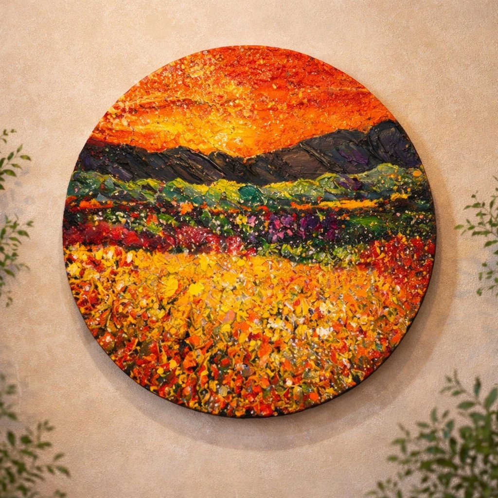 ARMONÍA cuadro  circular