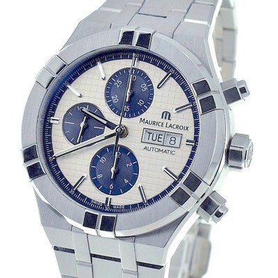 Maurice Lacroix (like new & unworn) Aikon Automatic Chrono AI6038-SS002-131-1