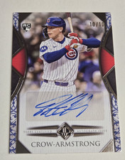 2024 Topps Transcendent VIP Party Pete Crow-Armstrong Rookie Auto RC /10 Cubs