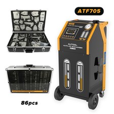 Fluid Flush Transmission Gearbox Cleaning Oil Exchange Machine 86pc Atf Adapter Fluid Flush Transmission Gearbox Cleaning Oil Exchange Machine 86pc Atf Adapter