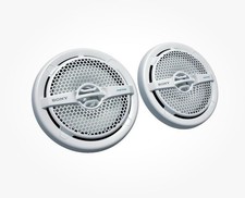 Sony XSMP1611 6.5" Dual-Cone 65 Watts RMS IPx5 1-Way Marine Speakers White 