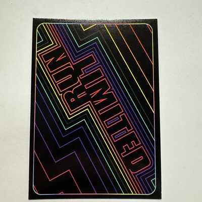 AFTERPARTY # 204 Limited Run Trading Card nintendo switch PS4 after