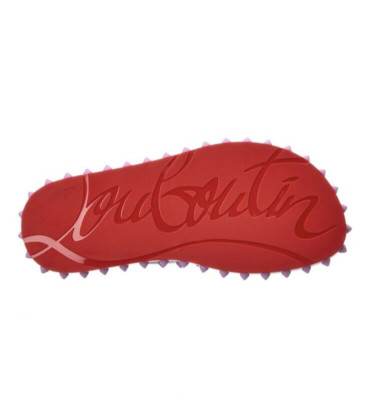 Christian Louboutin Super Loubi Rubber Flip Flop Women's Peony 5.5