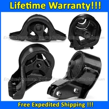 K0185 Motor & Transmission Mount Set 4pc For 1992-1993 Acura Integra 1.8L AUTO