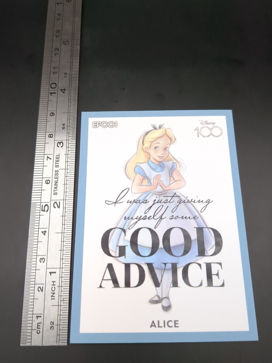 Alice #01 Disney 100 Collection Card Anniversary EPOCH 2023 Japan